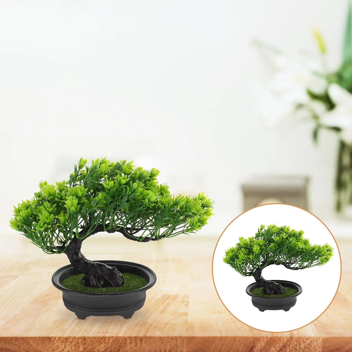 Artificial potted plants for elegant interior decoration - Green