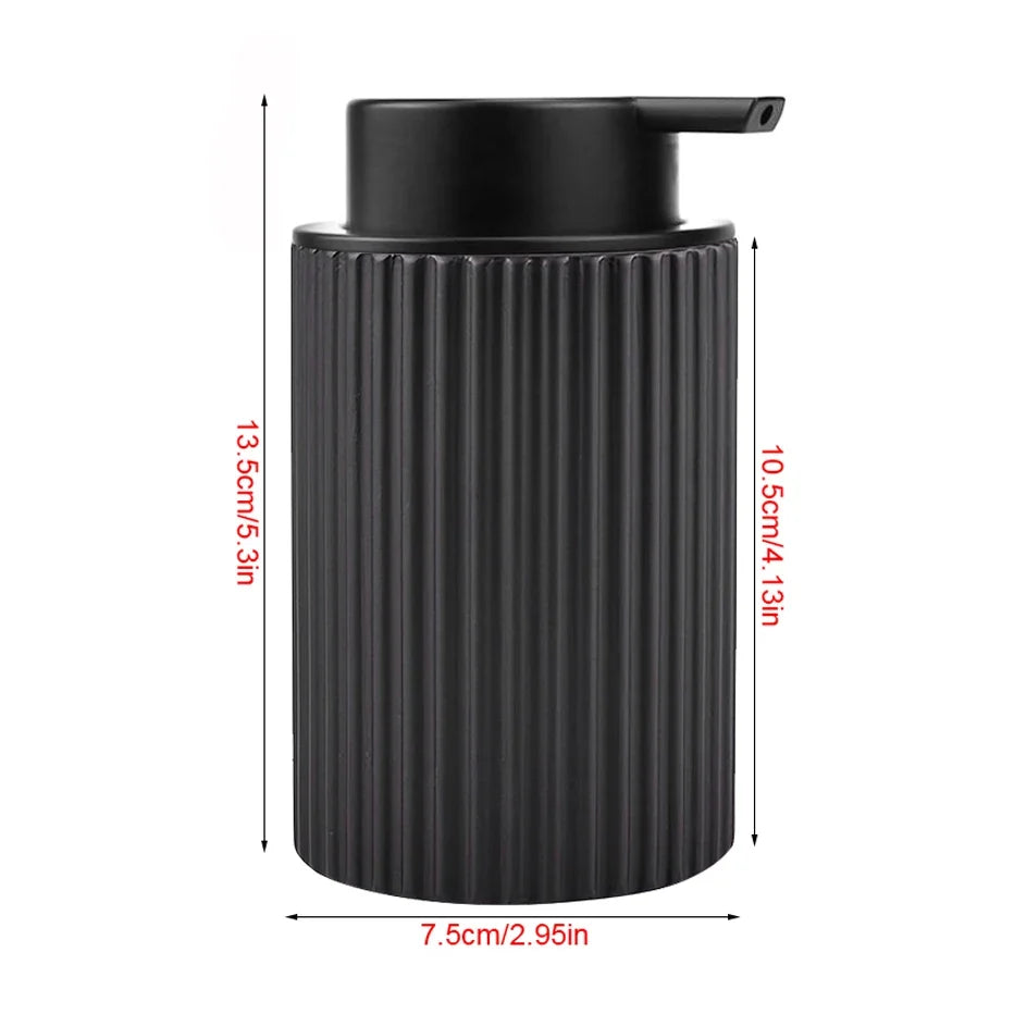 Hand Foaming Dispenser Bottle Durable Plastic Container for Foaming Facial Cleanser, Hand Soap, Shampoo, Shower Gel, Soap Bottle - view 2