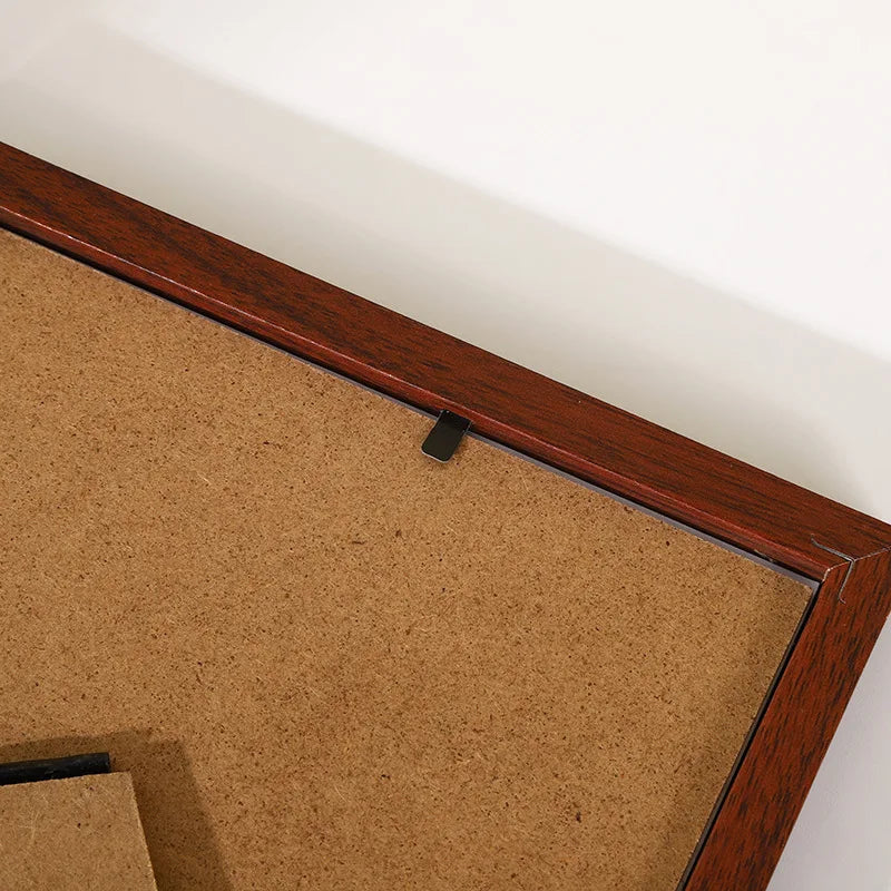 Photo frame in modern wood for interior decoration - view 4
