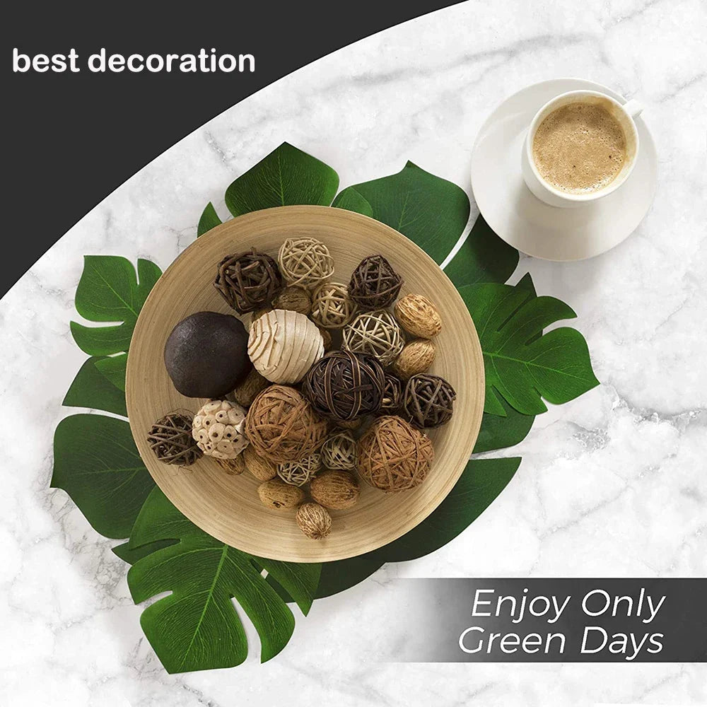 Tropical palm decorations for Hawaiian party and safari - view 5
