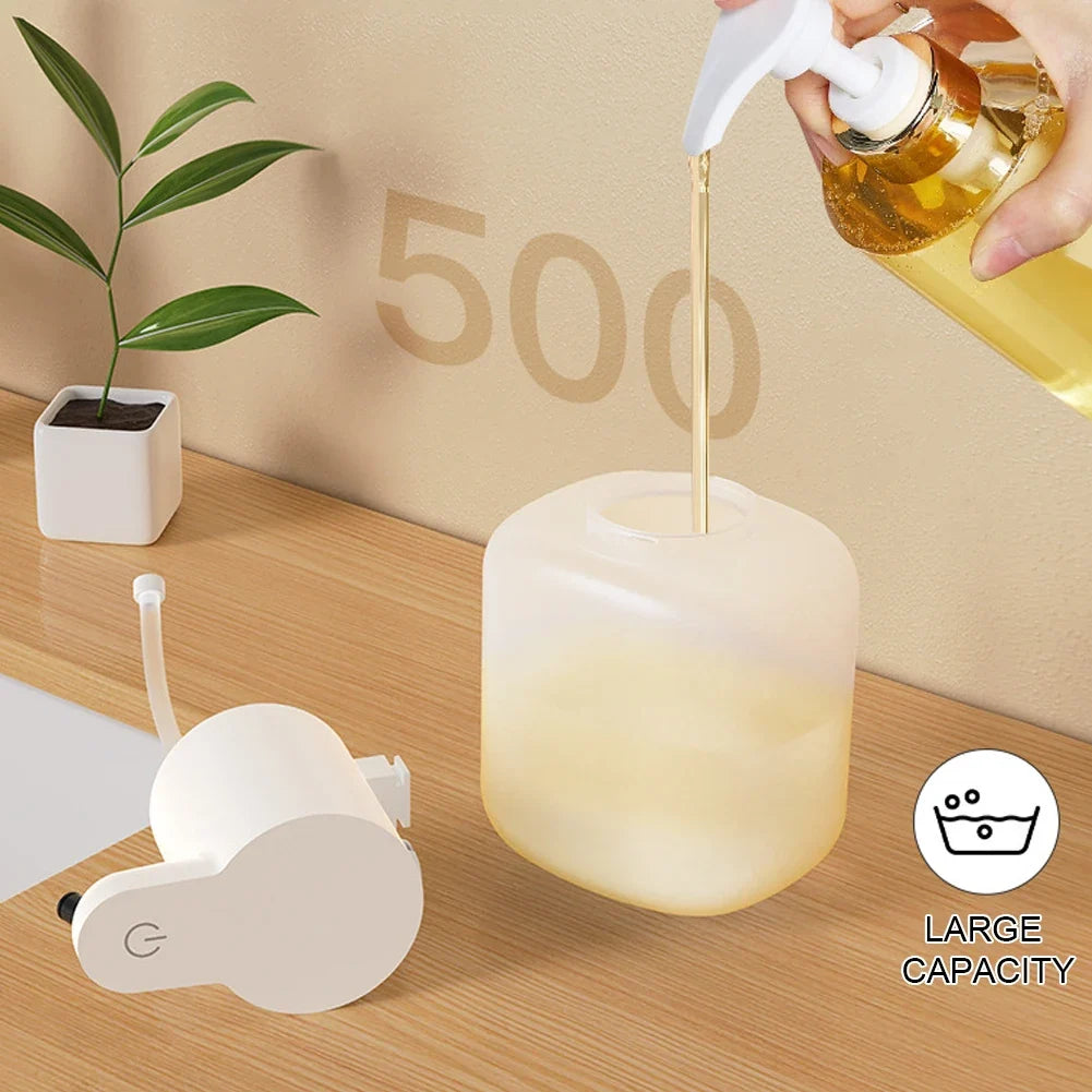 Intelligent automatic foam hand soap dispenser - view 4