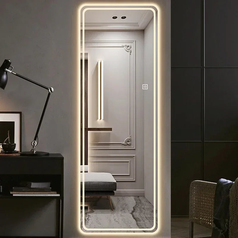 Large size intelligent mirror for interior decoration