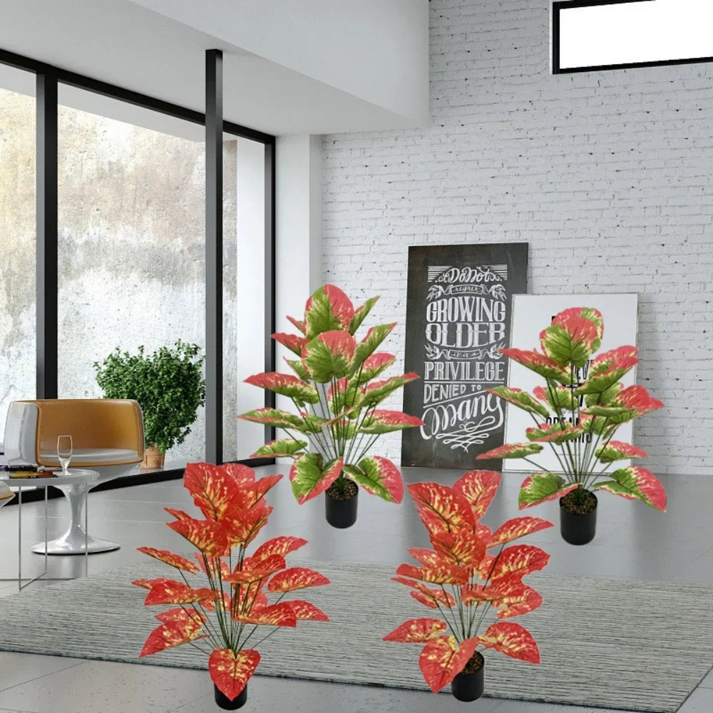 Artificial plant in pot decoration for wedding office and party - view 2
