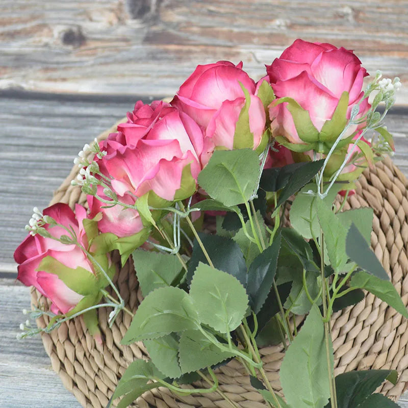 Bouquet of artificial peonies for elegant and modern decoration - view 4