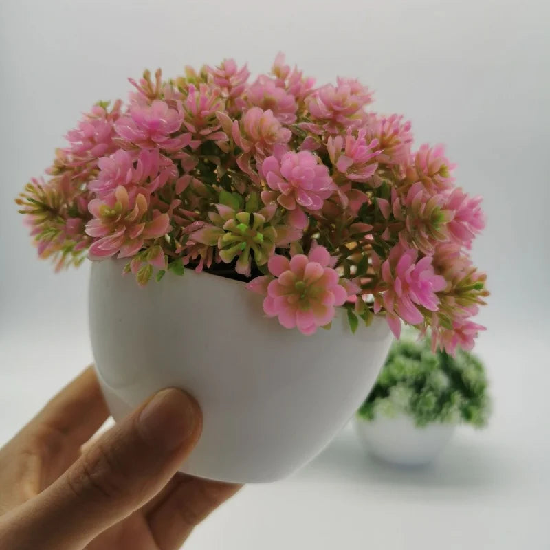 Artificial plant hortensia for interior and exterior decoration - view 3