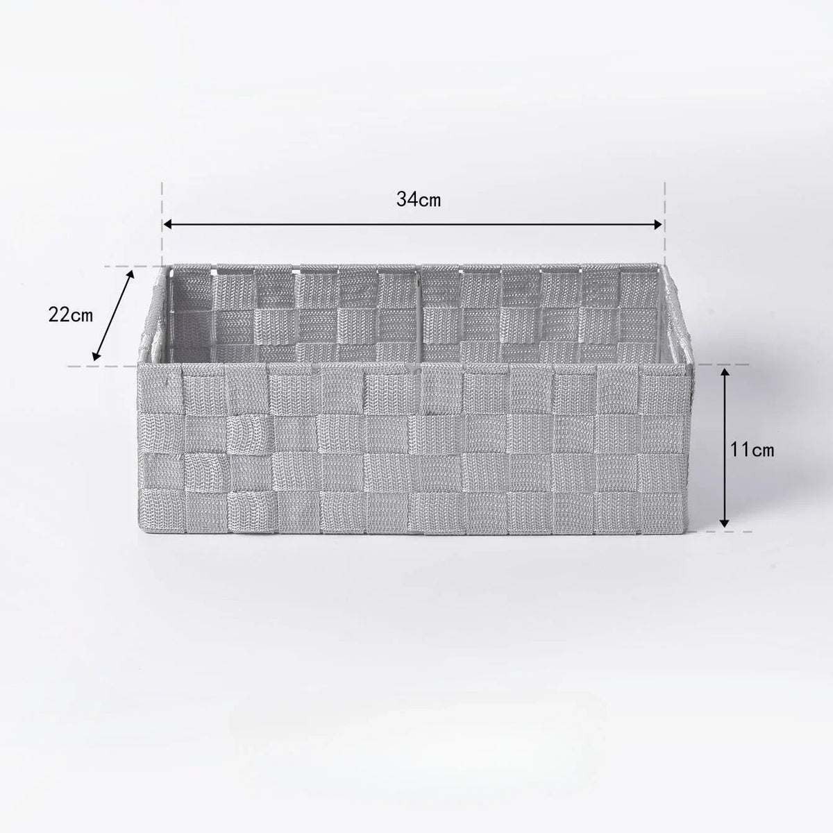 Easy and versatile woven storage basket for various objects - XH24-209L