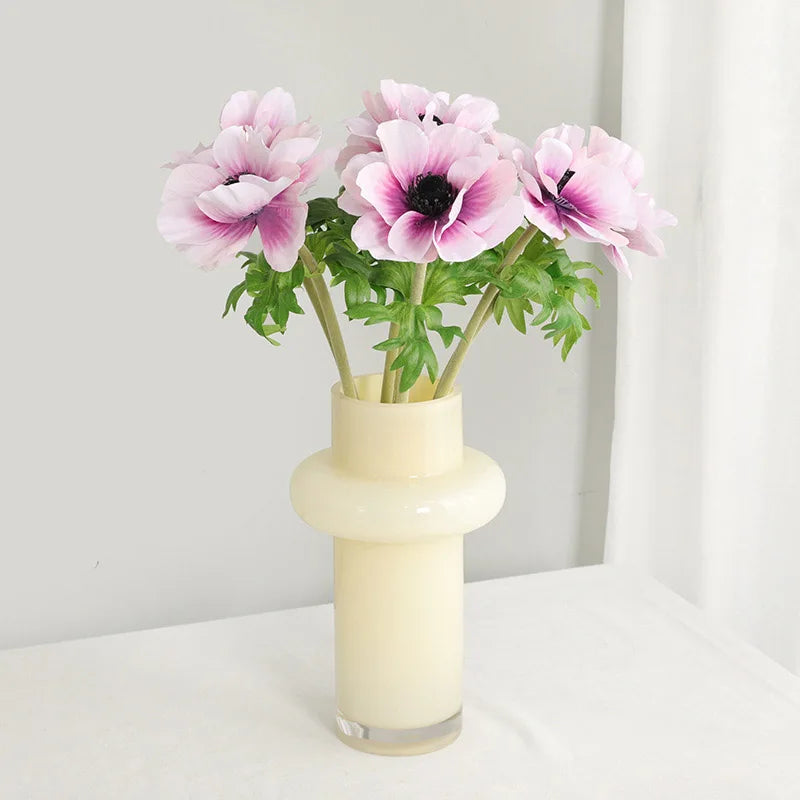 Anemone branch artificial flowers decoration wedding table at home - view 2