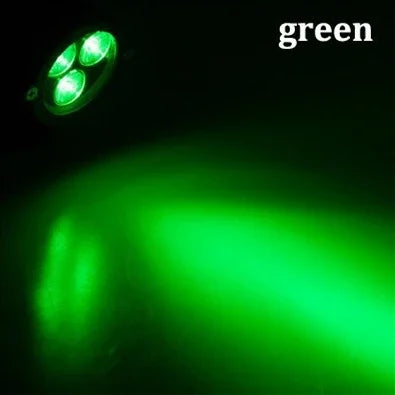 Outdoor LED Garden Lamp with Multicolor Light Options - Green