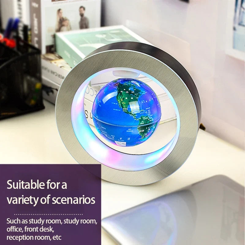 Magnetic invitation globe decoration living room black technology new high-end decorative gifts with hand gifts, - view 2
