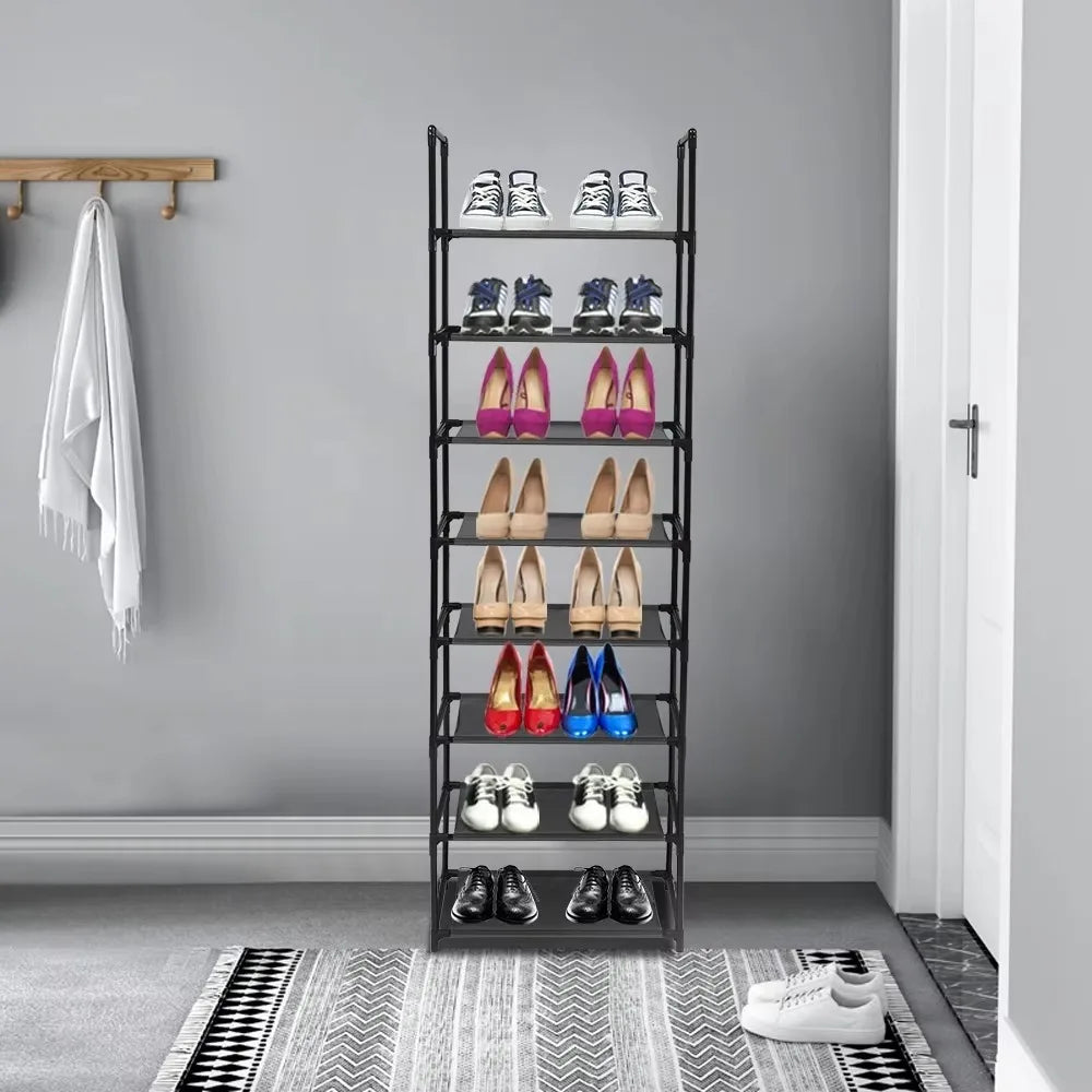 High-capacity, multipurpose dust resistant economic shoe shelf - view 4