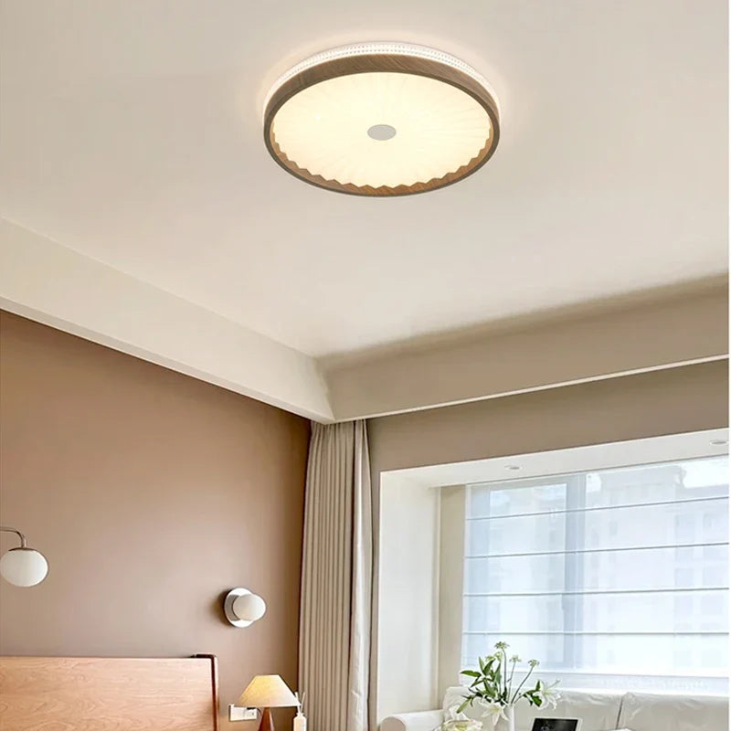 Round ceiling lamp in medieval style wabi-sabi for elegant interior - view 5