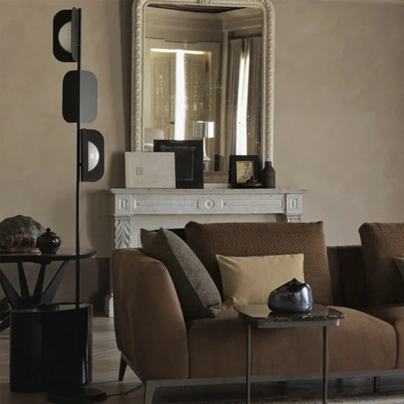 Minimalist marble floor lamp for modern interior decoration - view 4