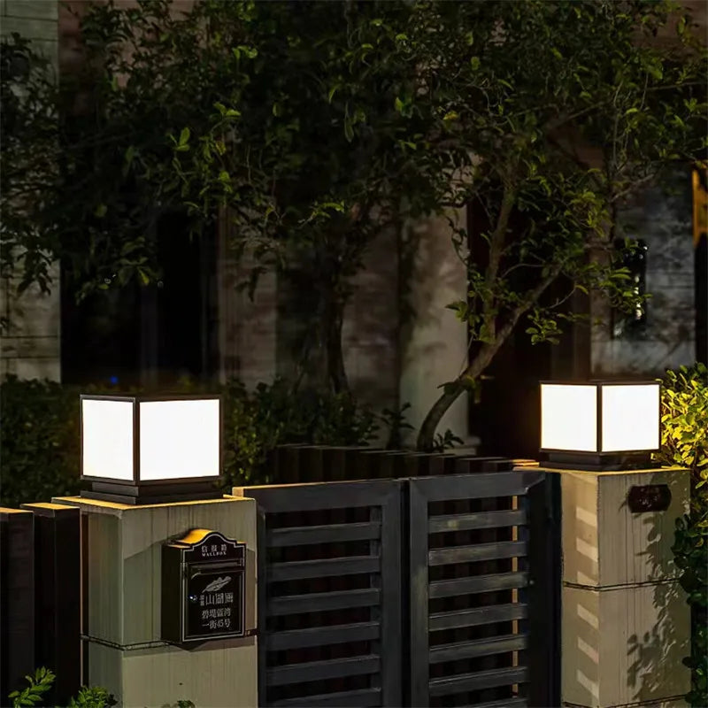 Modern Vintage Waterproof Outdoor Floor Lamp - view 5