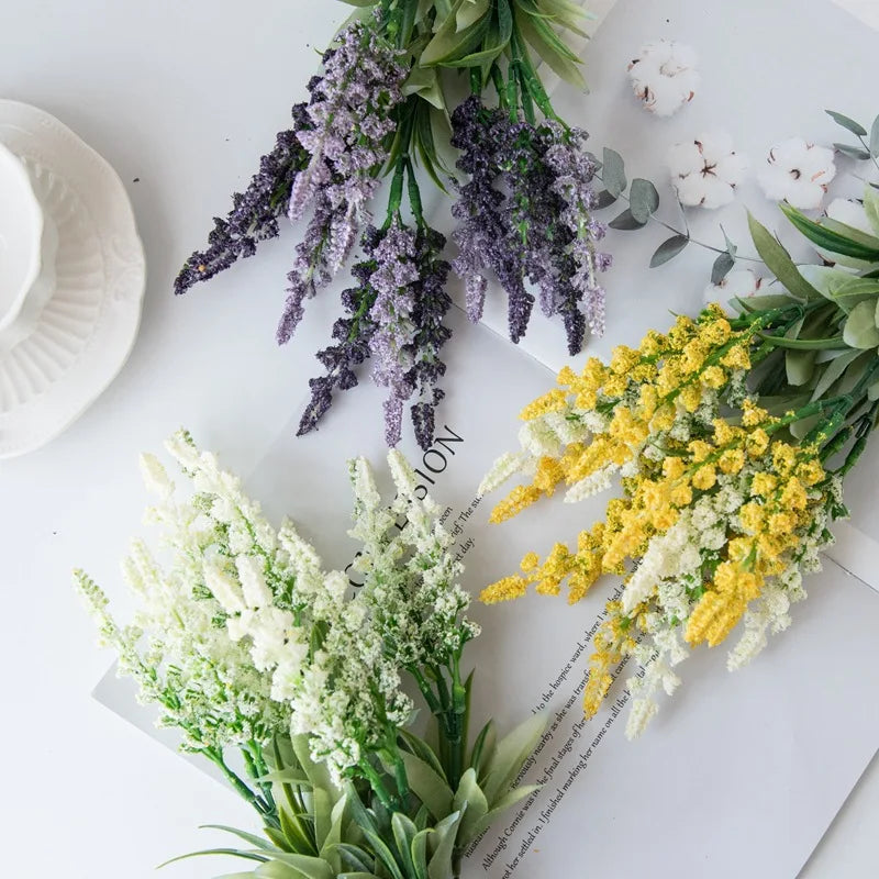 Artificial lavender for table decoration and wedding