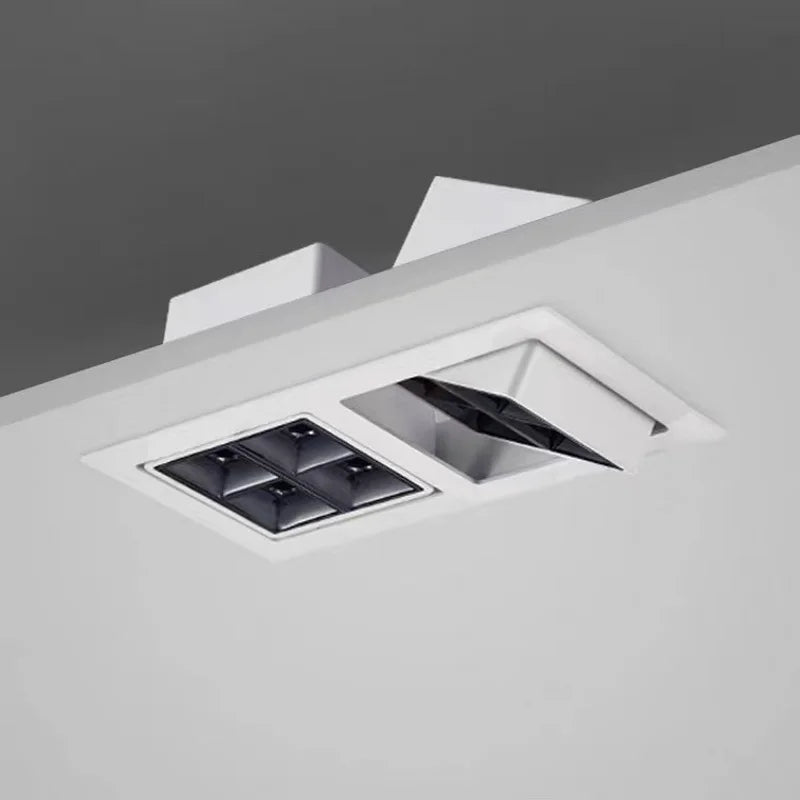 Nordic embedded Career chip bean gall spotlight, 1 head 2 head 3 head 8W/12W living room ceiling grill lamp downlight spotlight - view 3