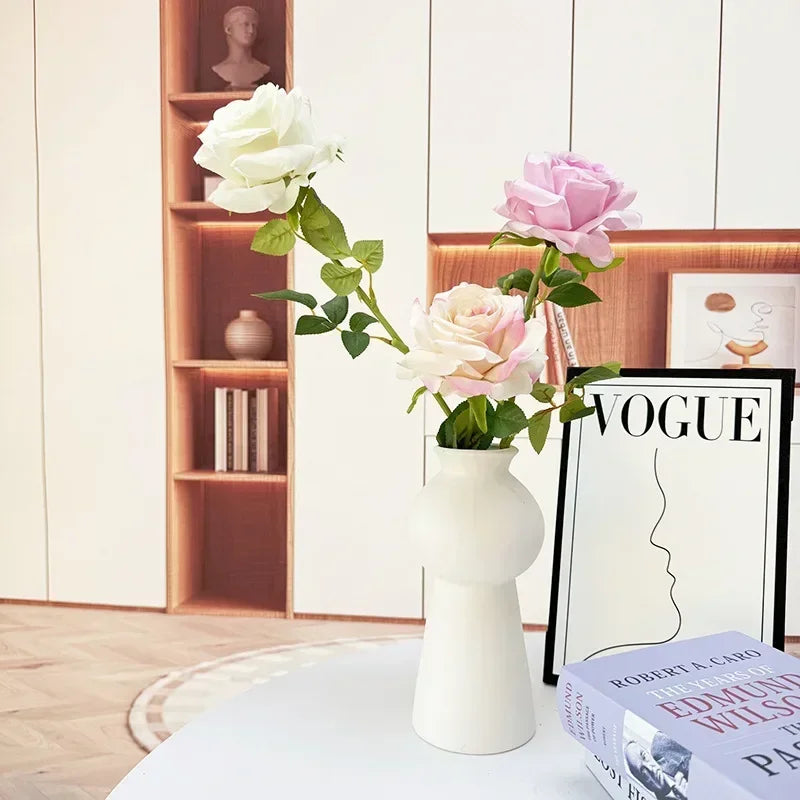 Artificial pink flowers for elegant and modern interior decoration - view 4