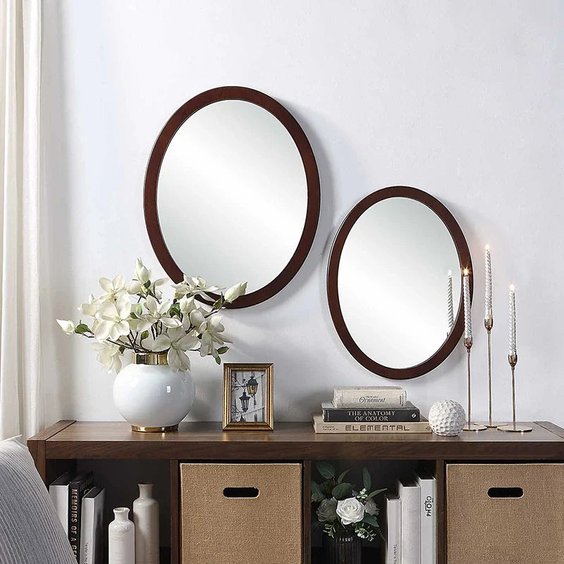 Round decorative mirrors for make-up and wall decoration - view 3