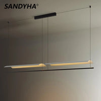 Modern minimalist chandelier design for interior and decoration