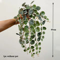 Eucalyptus artificial plants for wall decoration and garden - Green