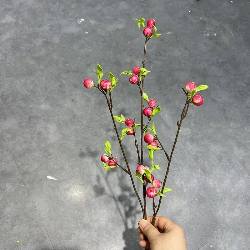 Artificial apple branches floral decoration for interior - view 6