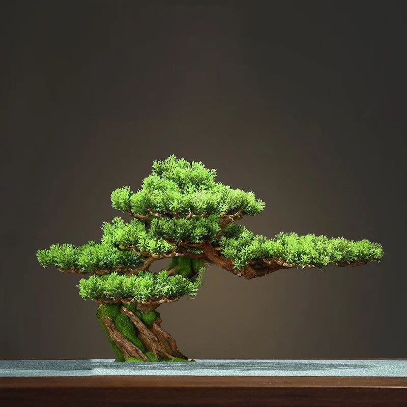 Interior decoration false bonsai tree Chinese style for interior and exterior - view 2