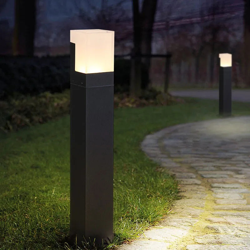 Waterproof modern outdoor lamp for garden and path - view 2