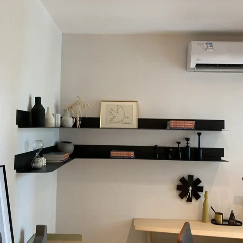 Wall storage supports in metal for creative decoration - view 3