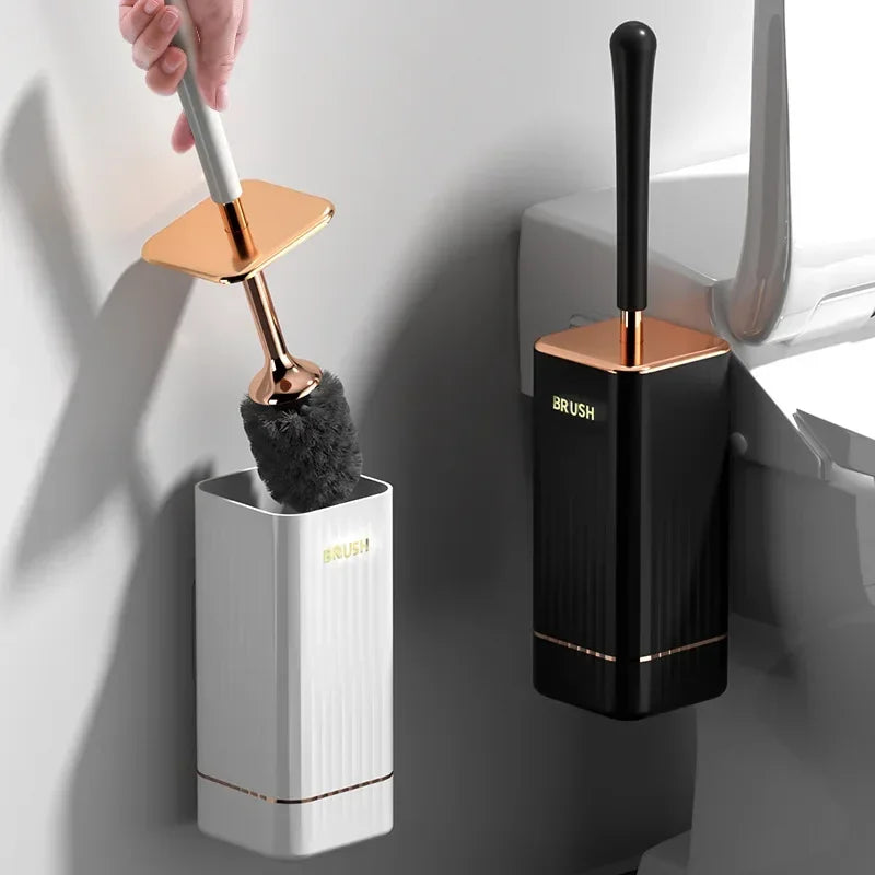 Silicone brush for efficient toilet cleaning - view 4