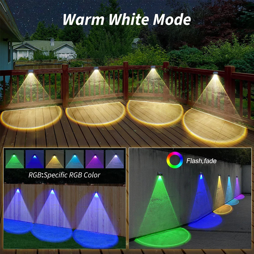 Waterproof solar lamps for outdoor lighting dusk to dawn - view 5