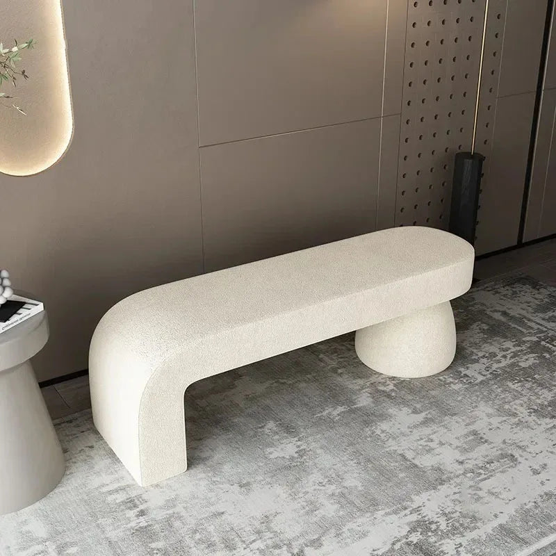 Nordic changing stool for bedroom and living room - view 3
