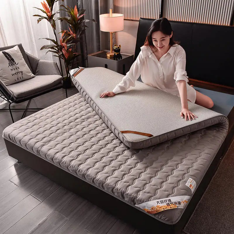 Cotton sponge surmatelas for king size bed and floor cushion