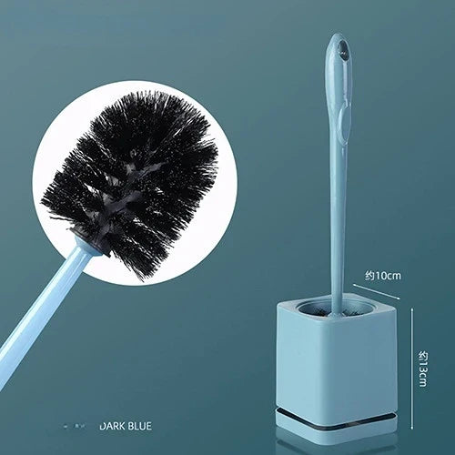 Silicone brush holder set for pendant light cleaning - Blue