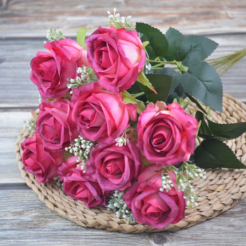 Bouquet of artificial peonies for elegant and modern decoration - view 2