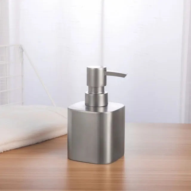 Stainless steel soap dispenser for bathroom and accessories - view 2
