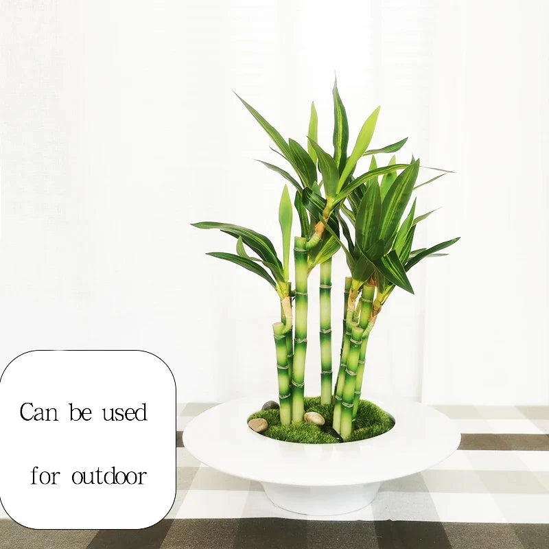 Bamboo artificial plants for interior and exterior decoration - view 5
