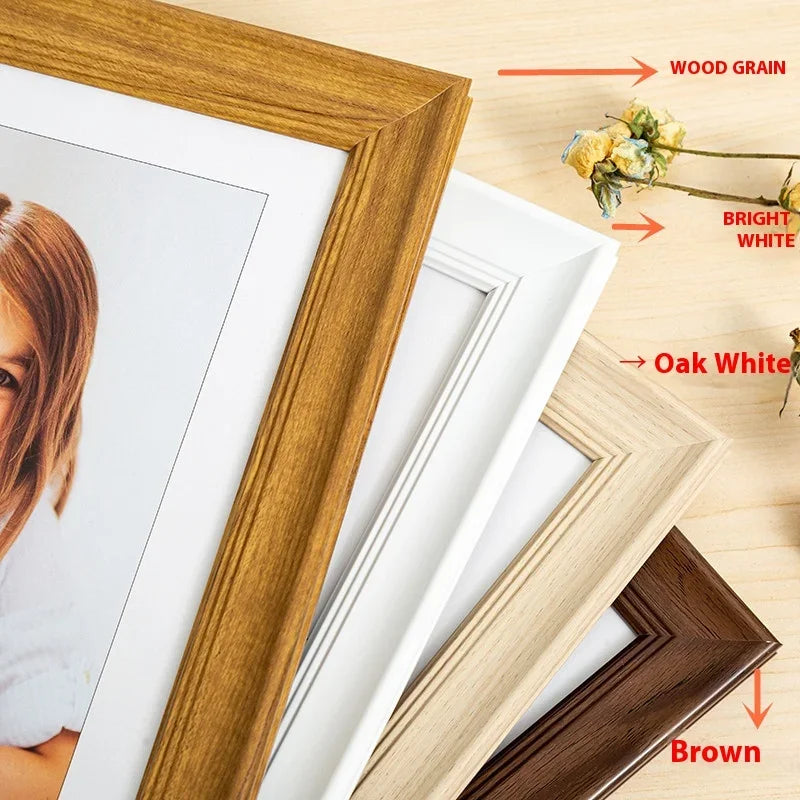 American Square Picture Frame - 7x7, 8x8, 10x10, 12x12 Tabletop and Wall Hanging Display Frame Photo Frames Home decor - view 6