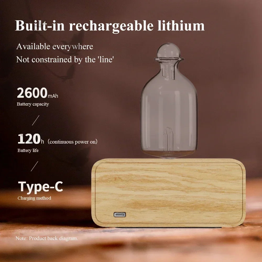 Glass essential oil diffuser with professional nebulizer - view 6