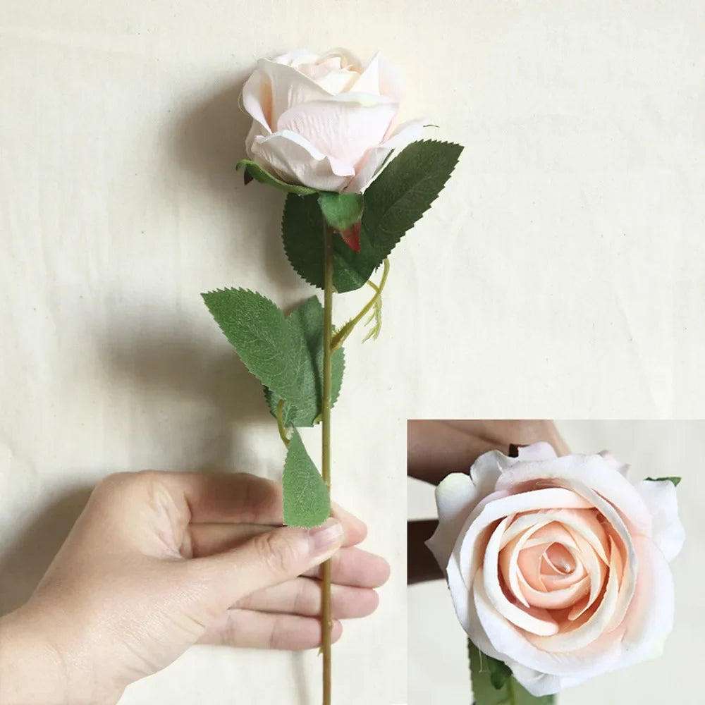 Artificial floret flower for interior decoration and wedding - H 1PC