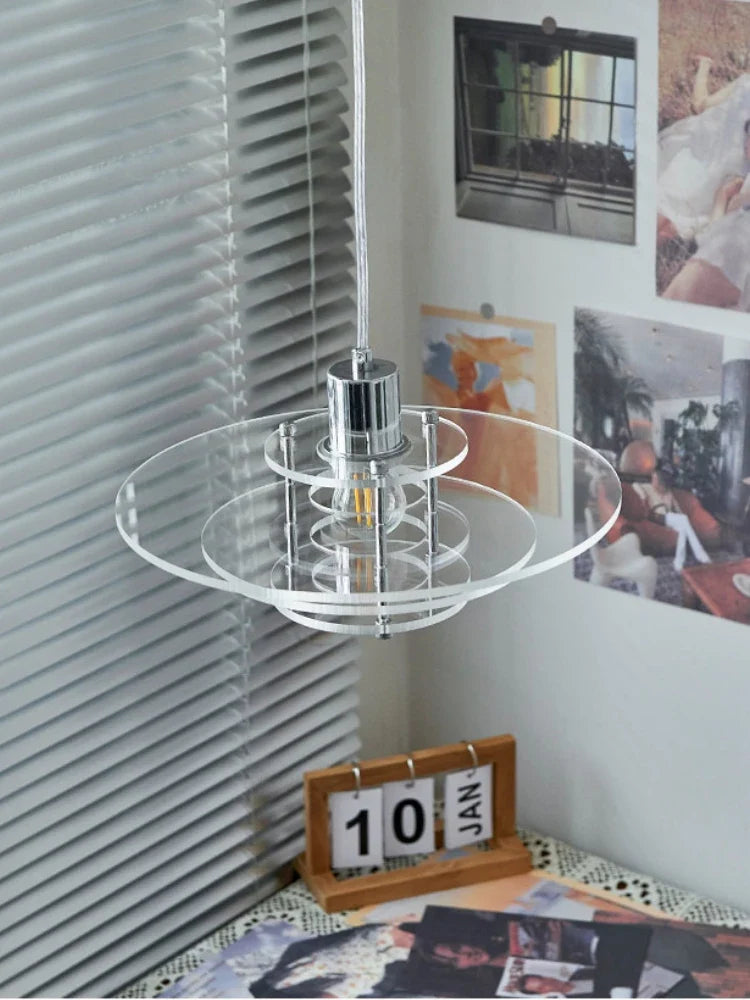 Acrylic led pendant light for restaurants and shops - view 4