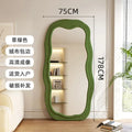 Decorative mirror in macrame Nordic style for men - 75x178cm