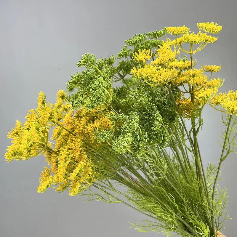Durable Plastic Silk-Look Flowers for Weddings Events
