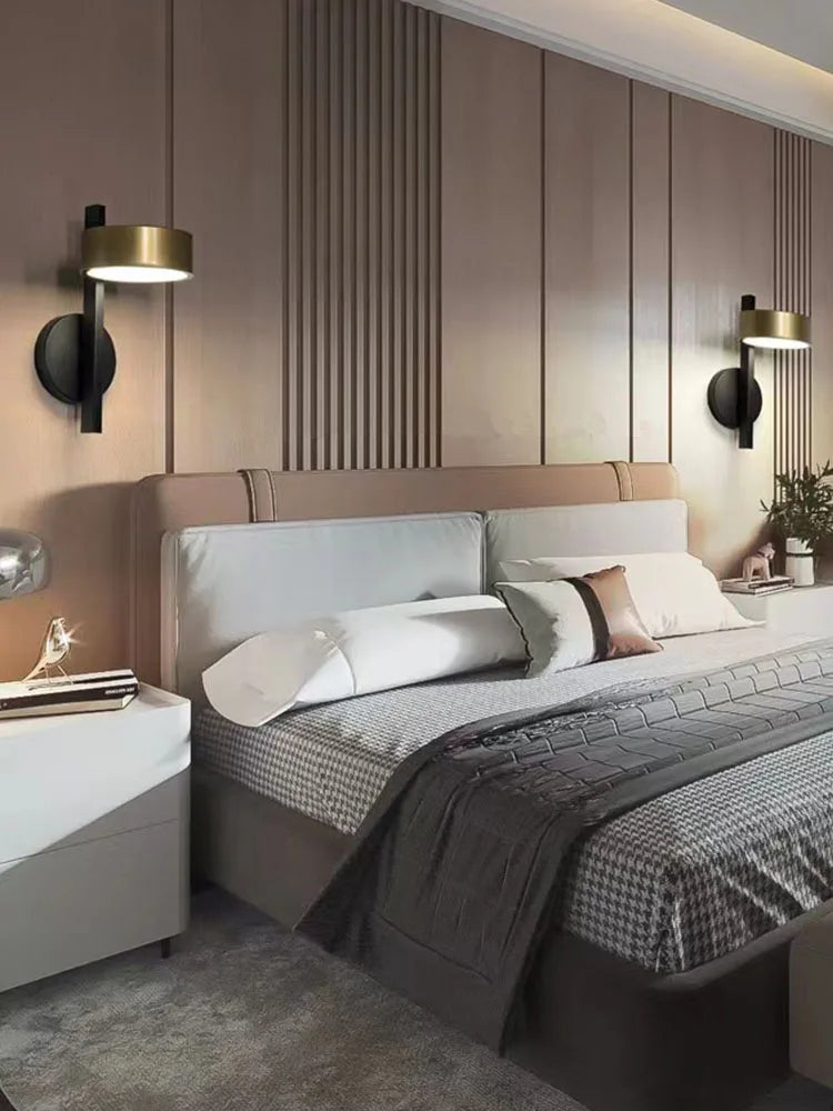 Nordic Creative Bedroom, bedside lamp wall sconce Personalized and Simple Hallway Entrance wall sconce Modern and Simple Living Room - view 2