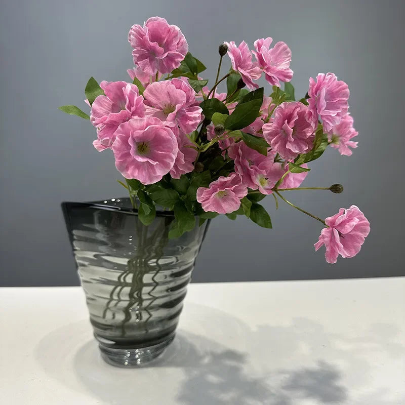 Marguerite simulation in silk artificial flowers for interior decoration