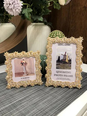 Nordic style gold metal picture frames for interior decoration - view 2