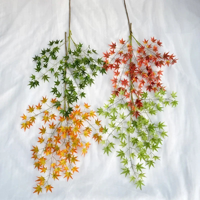 Artificial plants decorative maple leaves for autumn interior - view 5