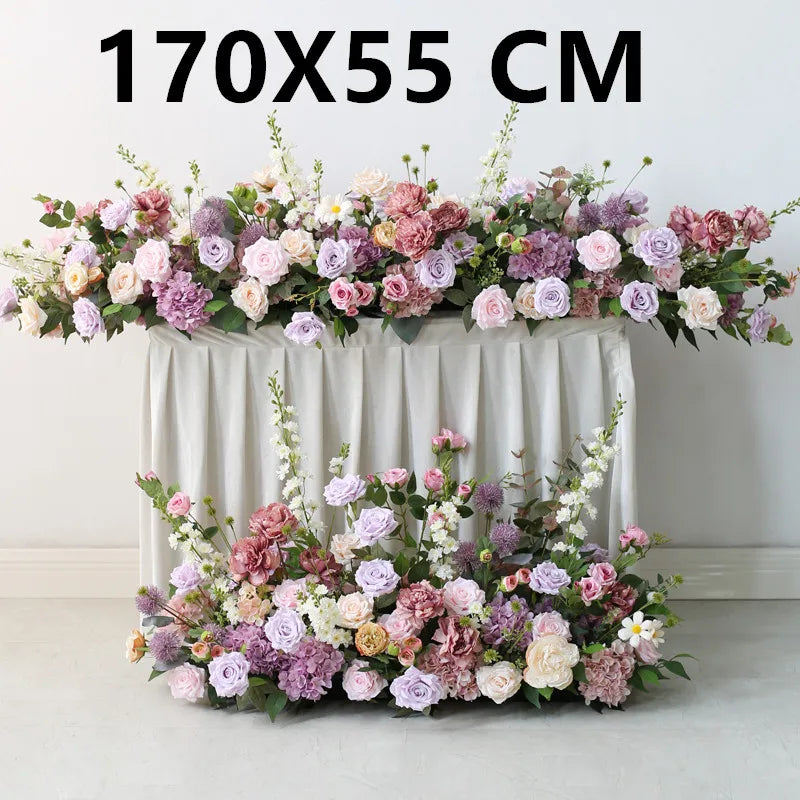 Artificial flower arrangement for wedding decoration and events