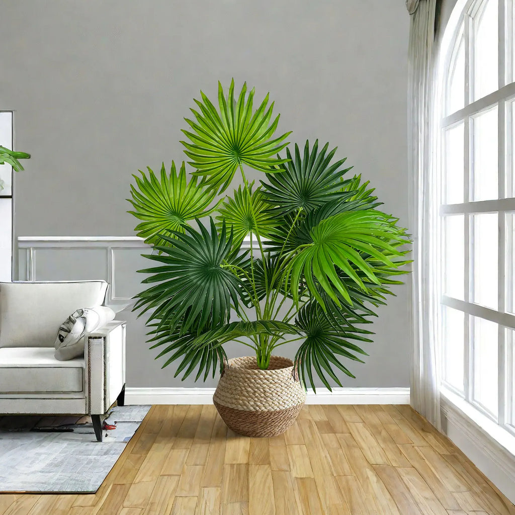 Artificial palm branch large decorative plant for indoors - view 4