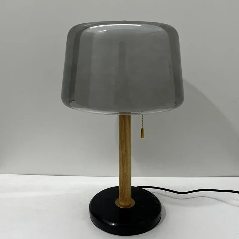 Modern design bedside lamp in high-end glass 2024 - view 4