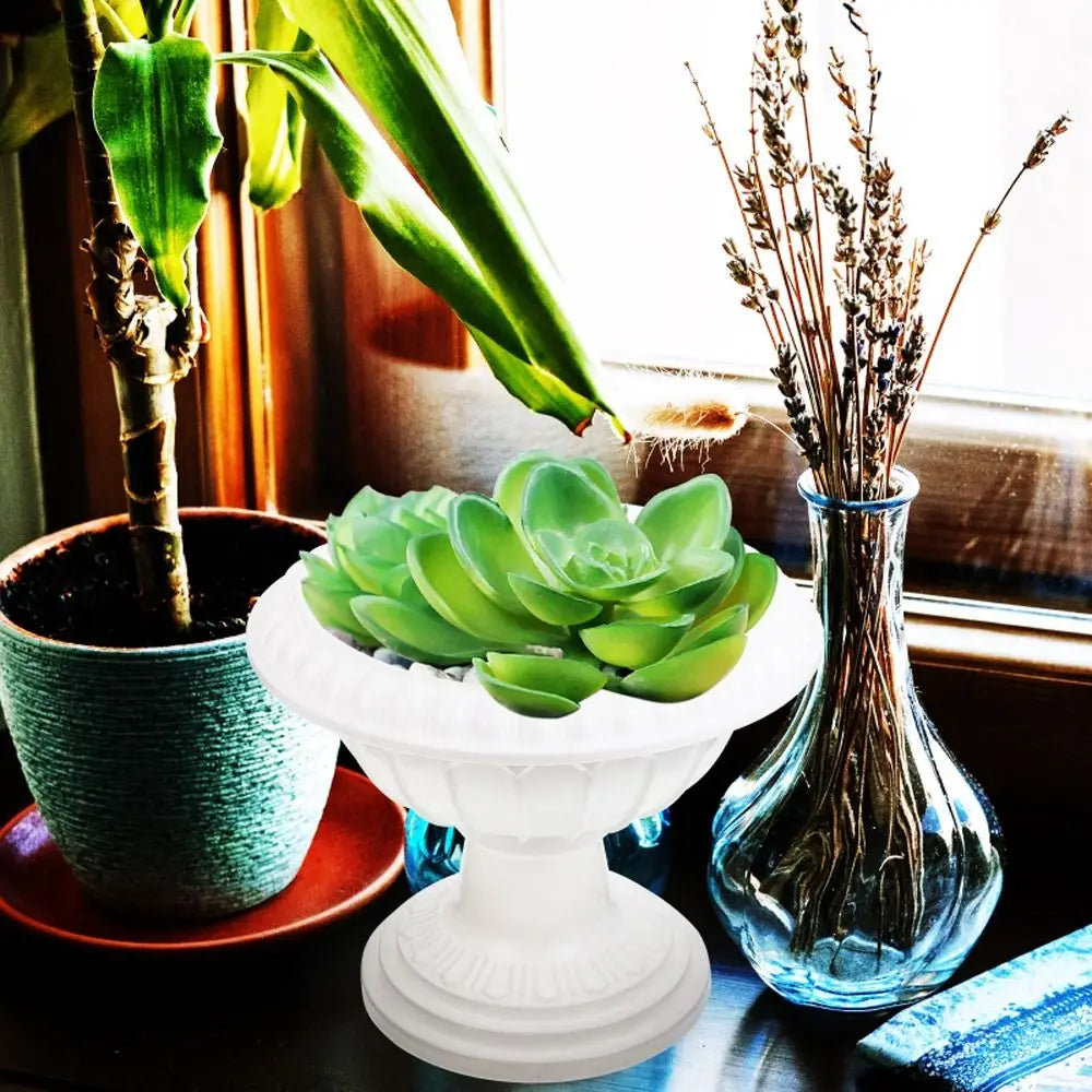 Roman flower pot in retro romantic style plastic for events - view 5