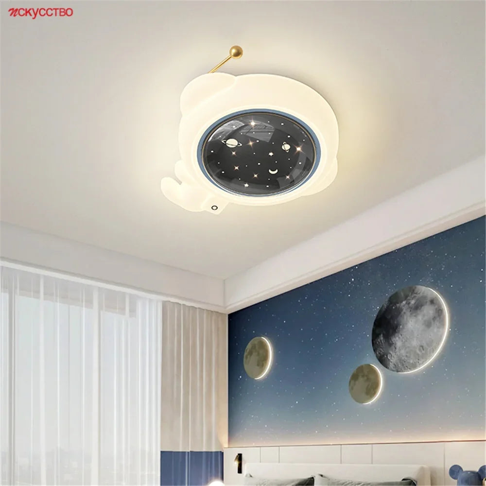LED decorative astronaut ceiling for children's room